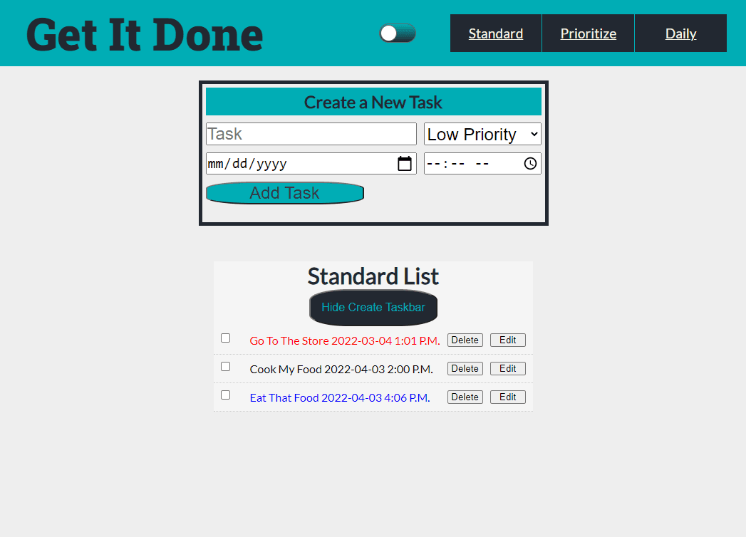 Get It Done